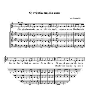 Oj, svijetla majska zoro