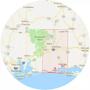 Okaloosa County - County in Florida