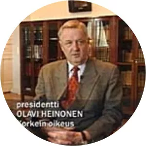 Olavi Heinonen - Finnish judge