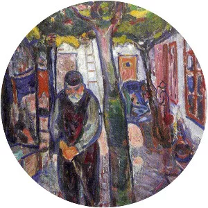 Old Man in Warnemunde - Artwork