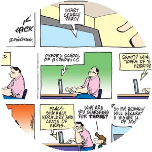 On the Fastrack - Comic strip