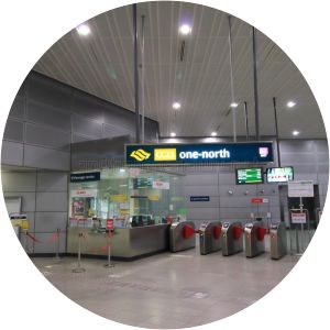 one-north MRT station