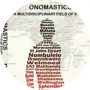 Onomastics - Field of study