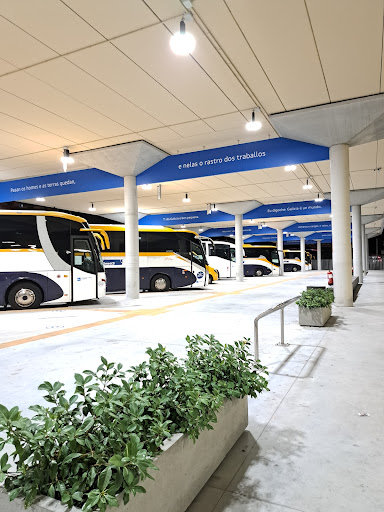 Orense/Ourense - Bus stop in Ourense, Spain