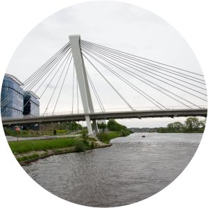 Ottergembrug - Bridge in Ghent, Belgium