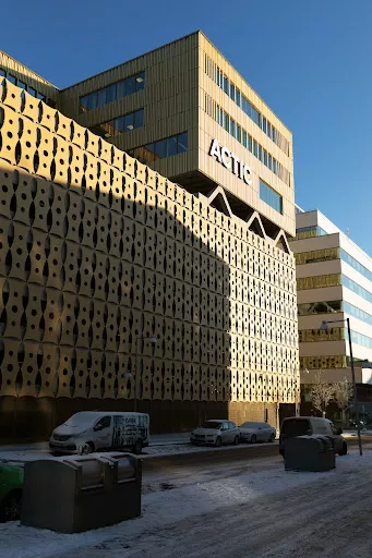 P-hus Ulriksdal - Parking garage in Solna, Sweden