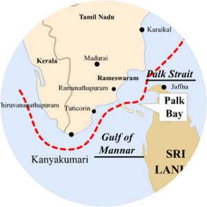 Palk Bay - Bay in India