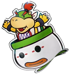 Paper Bowser Jr. - 