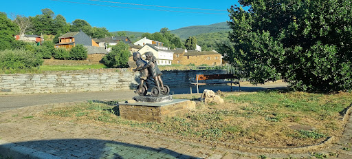 Paramo Del Sil - Bus stop in Paramo del Sil, Spain