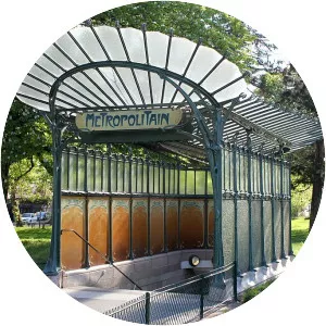 Paris Métro entrances by Hector Guimard - 
