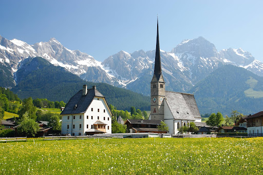 Parish office of Maria Alm - Rectory in Maria Alm, Austria