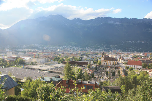 Parkplatz Birgitzeralm - Parking lot in Birgitz, Austria