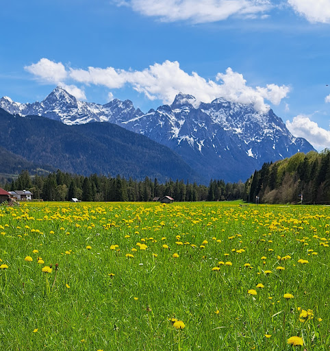 Parkplatz Finzbachstrasse - Parking lot in Krun, Germany