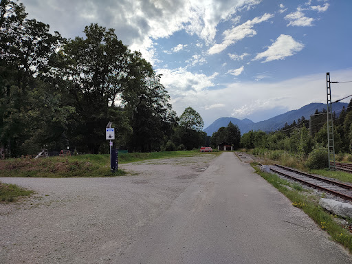 Parkplatz Klais Wohnmobil - Parking lot in Krun, Germany