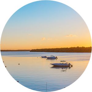 parque da cidade orla pôr do sol - 