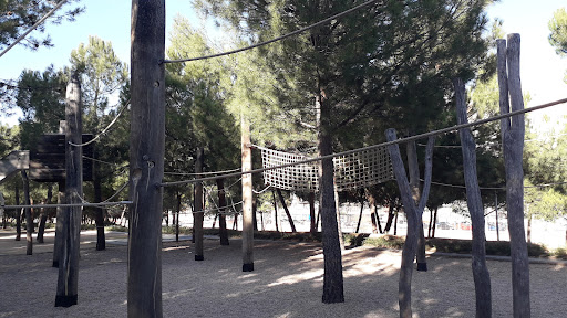 Parque de lazos - Playground in Madrid, Spain