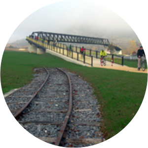 parque salburua vía verde del vasco navarro. álava