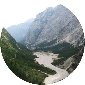 Partnach - Mountain river in Germany