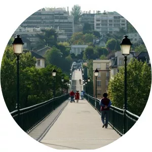 passerelle del'Avre - Bridge in France