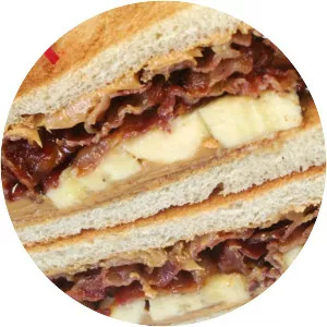 Peanut butter, banana and bacon sandwich - 