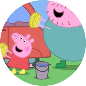 Peppa Cleaning the Car