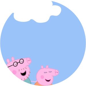 Peppa Flying a Kite