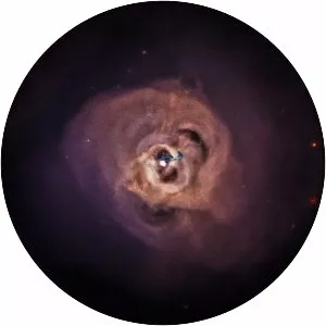 Perseus cluster photograph
