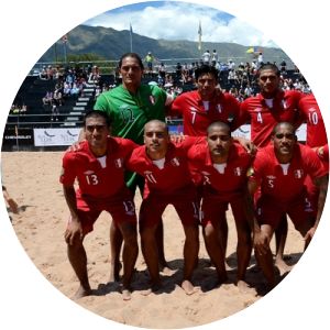 Peru national beach soccer team photograph