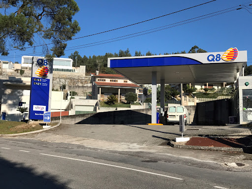 Petrol Station Q8 - Gas station in Sao Jorge de Selho, Portugal