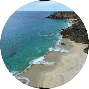 phare du trezien plage de ruscumunoc