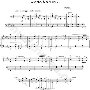 Piano Concerto No. 1 - Piano concerto by Nikolai Rubinstein and Pyotr Ilyich Tchaikovsky