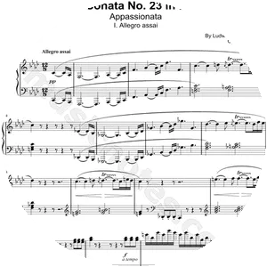 Piano Sonata No. 23 - Piano sonata by Ludwig van Beethoven