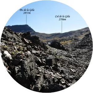 Pic de la Géla - Mountain in France