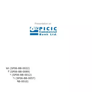 PICIC Commercial Bank