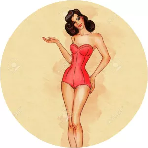 Pin-up girl photograph