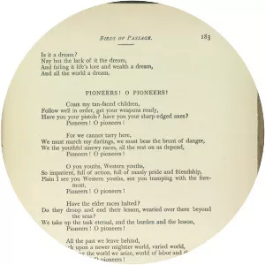 Pioneers! O Pioneers!