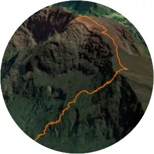 Piton des Neiges - Shield volcano in Réunion