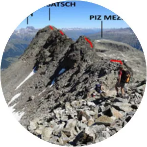 Piz Rosatsch - Mountain in Switzerland