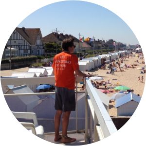 Plage de Courseulles sur Mer - Beach in Courseulles-sur-Mer, France