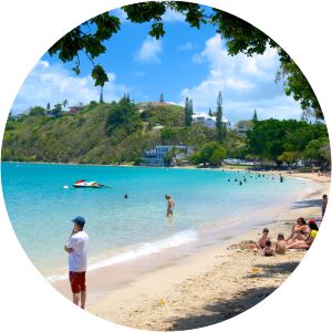Plage de la Baie des Citrons - Beach in Noumea, New Caledonia