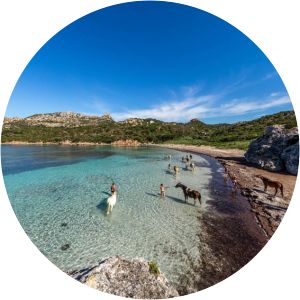 Plage de Paraguan Bonifacio