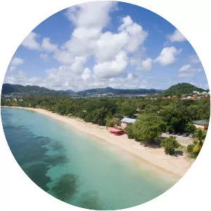 Plage de Pointe Marin - Beach in Martinique