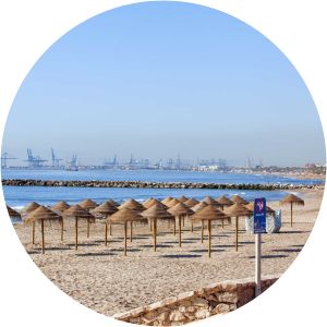 Playa de Port Saplaya Sur