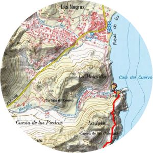 playazo de rodalquilar sendero de la molata