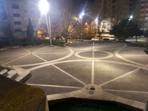 Plaza Salvador de madariaga. - Athletic park in A Coruna, Spain