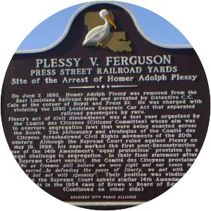 Plessy v. Ferguson - Court case