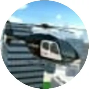 Police Helicopter City Flying