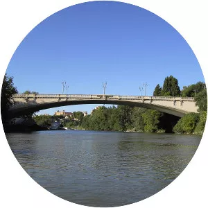 Ponte del Risorgimento - Arch bridge in Rome, Italy