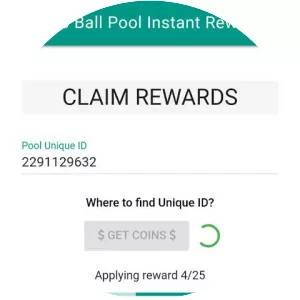 Pool Instant Rewards  Free coins