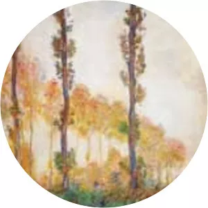 Poplars - Painting by Claude Monet